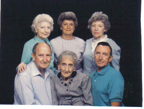 Grandma Sisco with her children